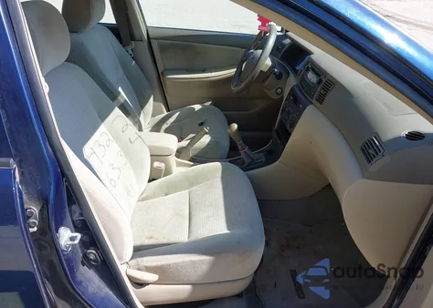 2007 Toyota Corolla Ce from USA, damaged, VIN 2T1BR32E67C808314